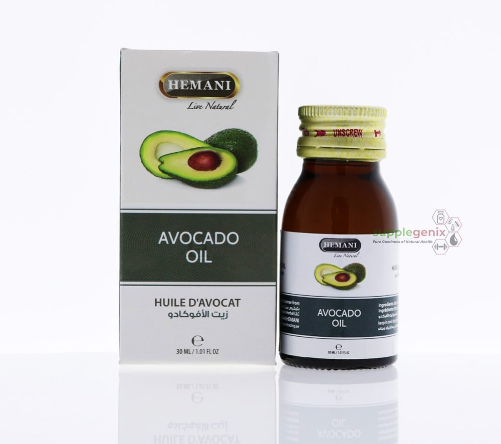 Hemani Avocado Oil – 30ml Natural Skin & Hair Care