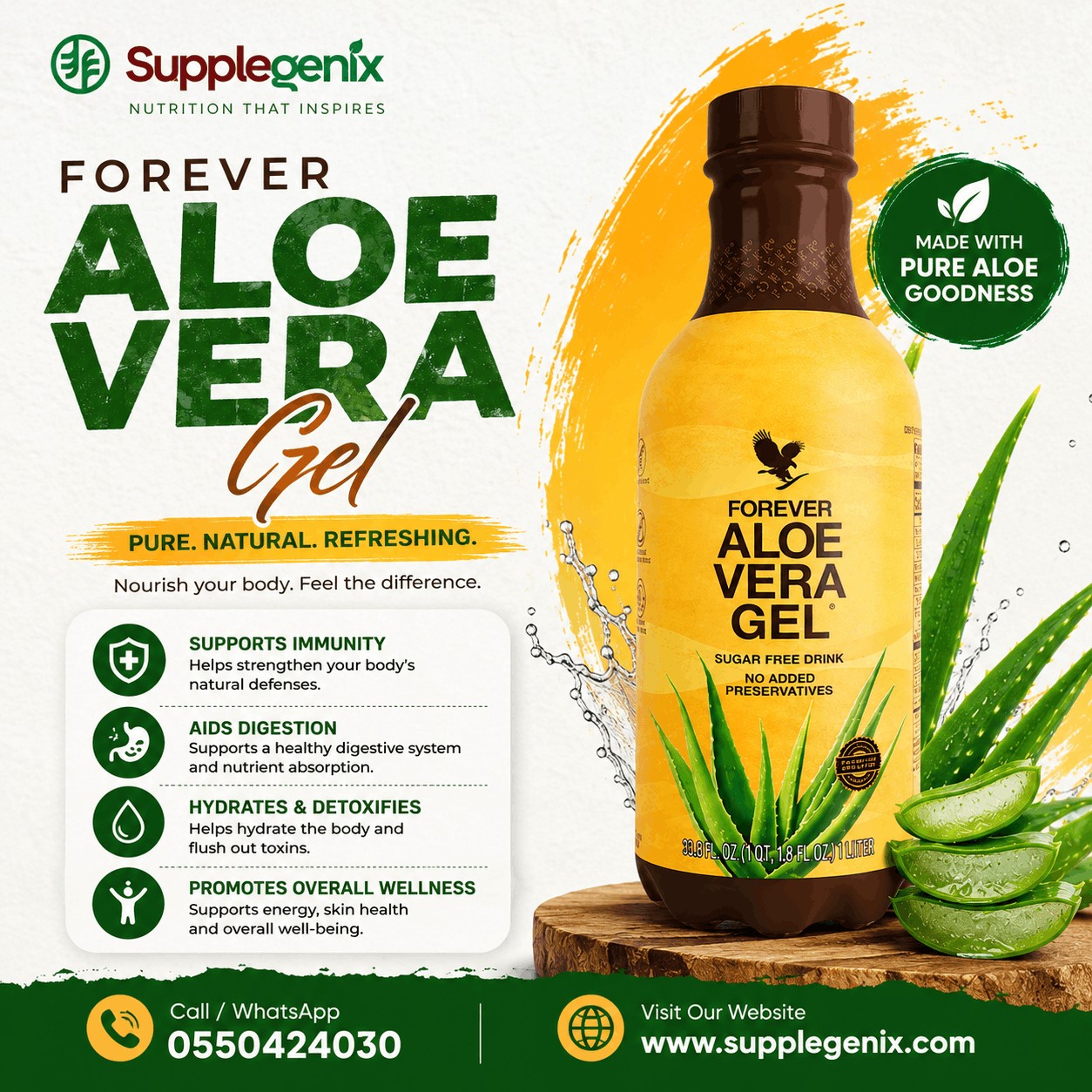 forever aloe vera gel
