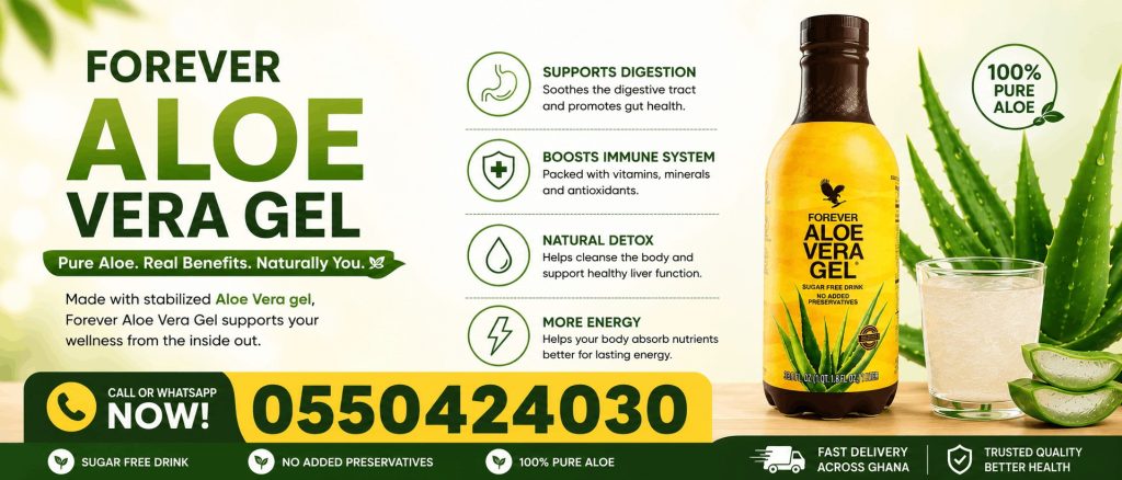 Where to buy forever aloe vera gel in Ghana