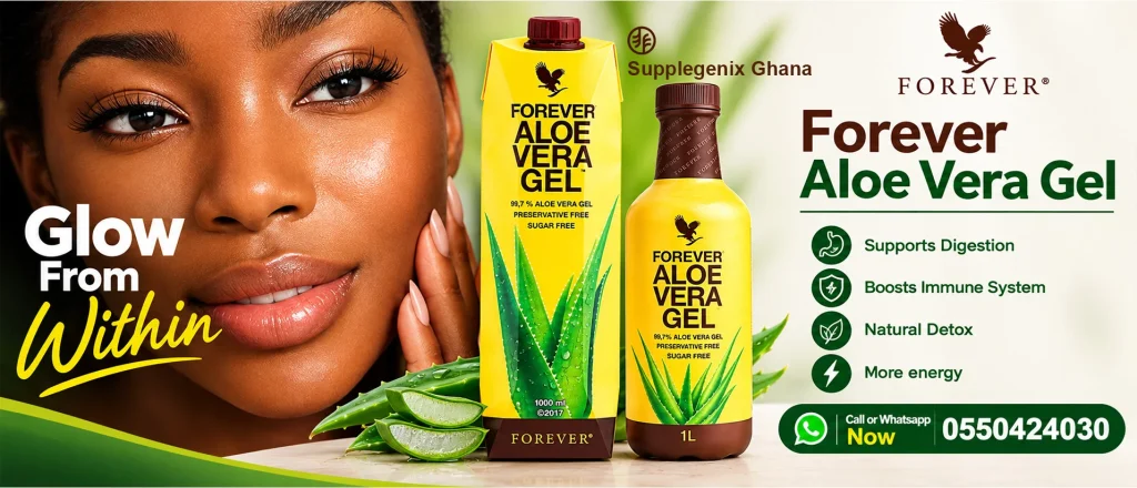 Forever aloe vera gel glow from within